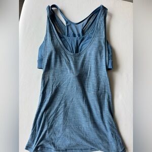 Lululemon Athletica Blue Tank Top